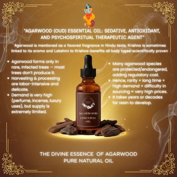 Forever Flourish Agarwood Oud Essential Oil 100% Pure Natural Therapeutic Grade - Image 4