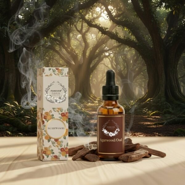 Forever Flourish Agarwood Oud Essential Oil 100% Pure Natural Therapeutic Grade - Image 2