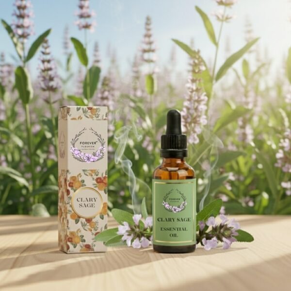 Forever Flourish Clara Sage Essential Oil 100% Pure Natural Therapeutic Grade - Image 2