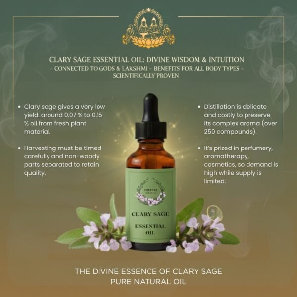 Forever Flourish Clara Sage Essential Oil 100% Pure Natural Therapeutic Grade - Image 4