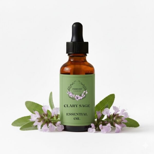 Forever Flourish Clara Sage Essential Oil 100% Pure Natural Therapeutic Grade
