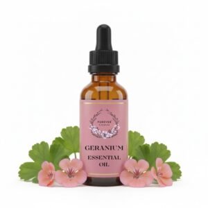 Forever Flourish Geranium Essential Oil 100% Pure Natural Therapeutic Grade