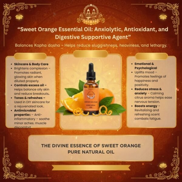 Forever Flourish Sweet Orange Essential Oil 100% Pure Natural Therapeutic Grade - Image 4