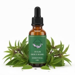Forever Flourish Tulsi Holy Basil Essential Oil 100% Pure Natural Therapeutic Grade
