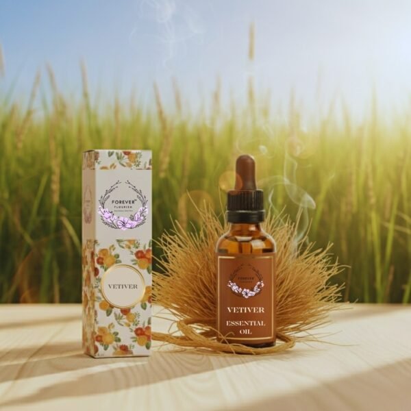 Forever Flourish Vetiver Essential Oil 100% Pure Natural Therapeutic Grade - Image 2
