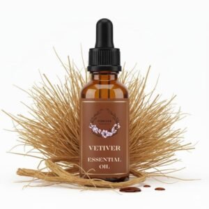 Forever Flourish Vetiver Essential Oil 100% Pure Natural Therapeutic Grade