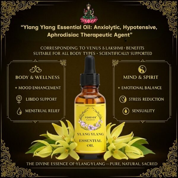 Forever Flourish Ylang Ylang Essential Oil 100% Pure Natural Therapeutic Grade - Image 4